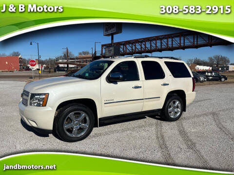 2012 Chevrolet Tahoe for sale at J & B Motors in Wood River NE