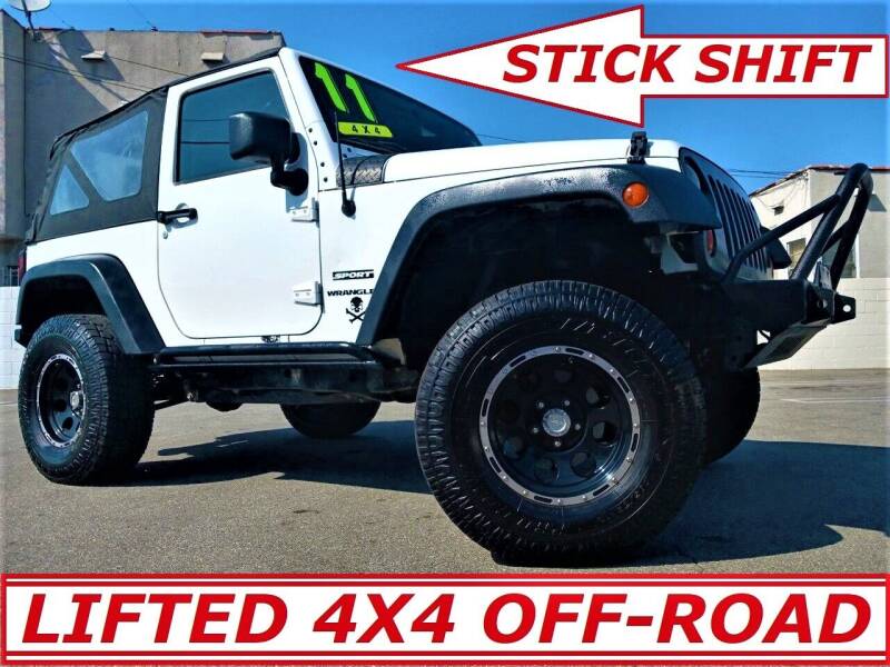 2011 Jeep Wrangler for sale at ALL STAR TRUCKS INC in Los Angeles CA