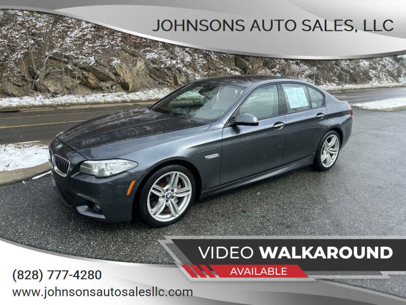 2016 BMW 5 Series for sale at Johnsons Auto Sales, LLC in Marshall NC