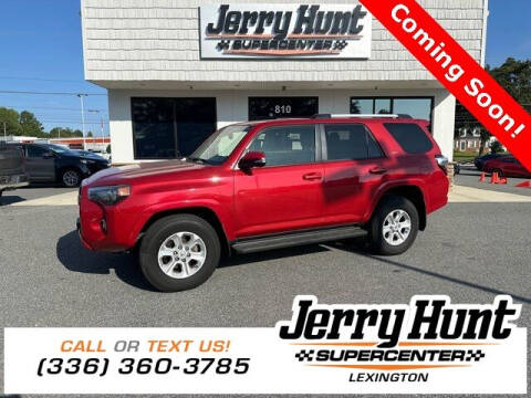 2022 Toyota 4Runner for sale at Jerry Hunt Supercenter in Lexington NC