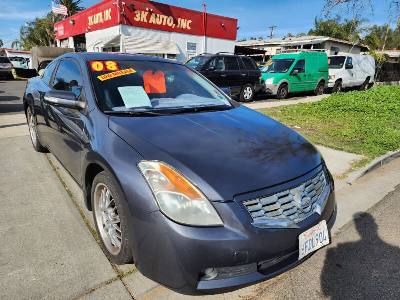 2008 Nissan Altima for sale at 3K Auto in Escondido CA