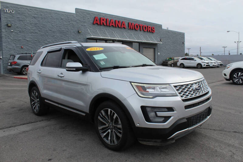 2017 Ford Explorer Platinum