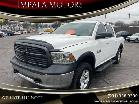 2017 RAM 1500 for sale at IMPALA MOTORS in Memphis TN