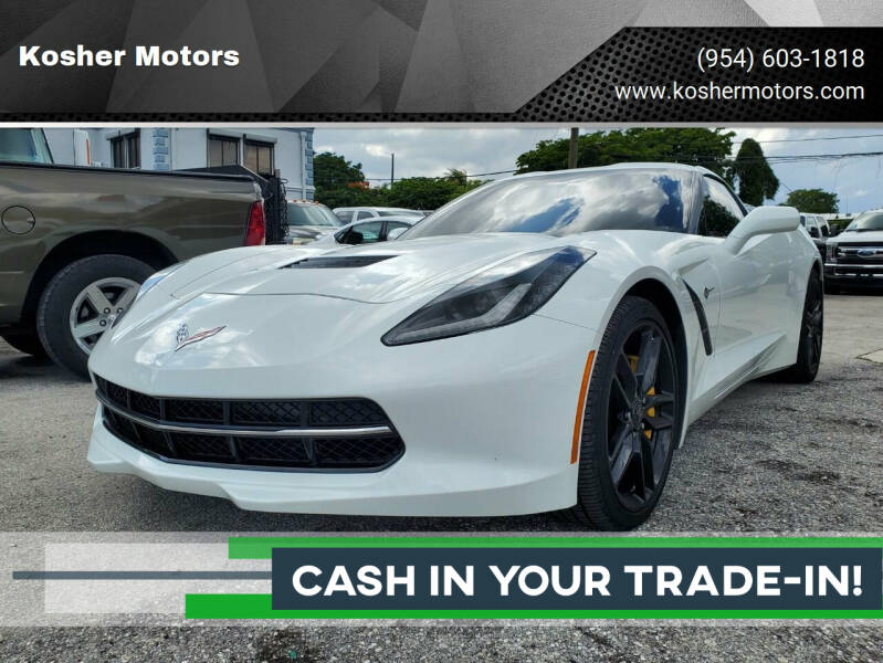 2014 Chevrolet Corvette for sale at Kosher Motors in Hollywood FL