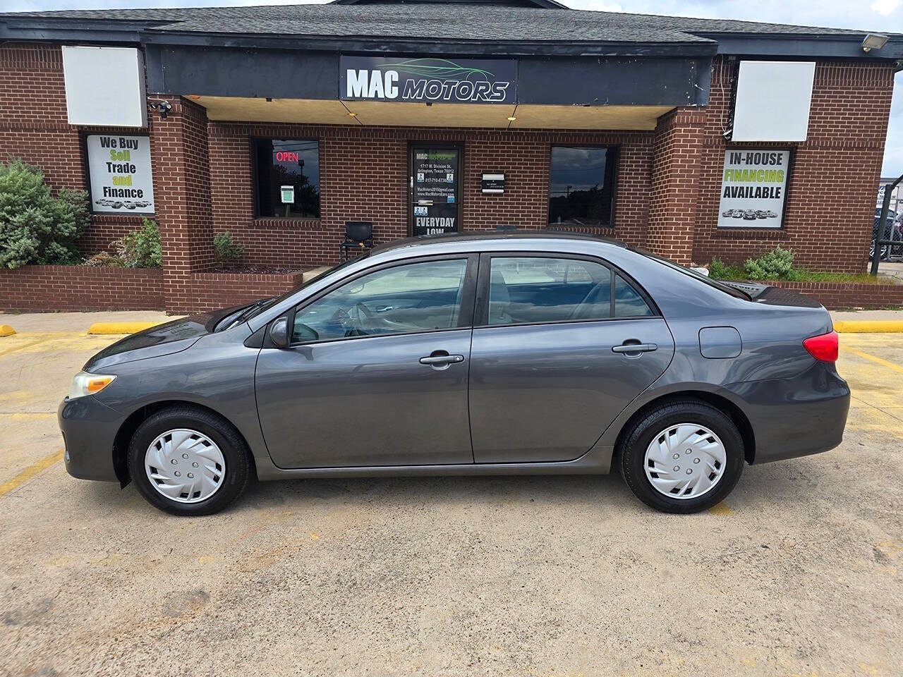 2011 Toyota Corolla for sale at Mac Motors in Arlington, TX