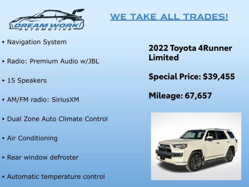 2022 Toyota 4Runner Limited