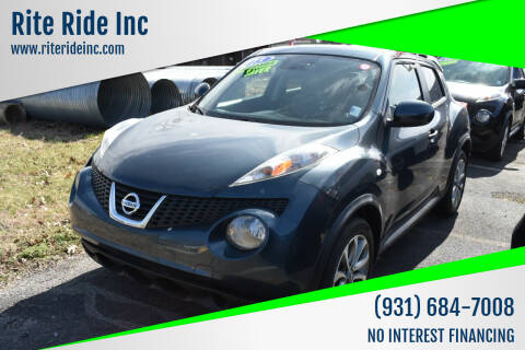 2013 Nissan JUKE for sale at Rite Ride Inc 2 in Shelbyville TN