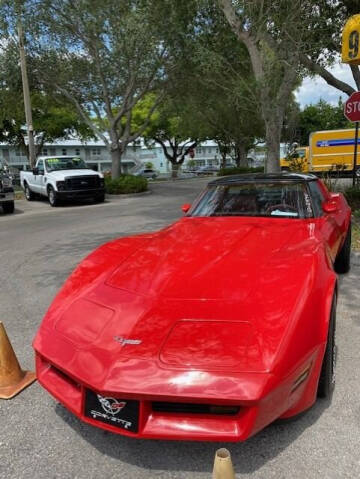 1981 Chevrolet Corvette for sale at DAN'S DEALS ON WHEELS AUTO SALES, INC. - Dan's Deals on Wheels Auto Sale in Davie FL