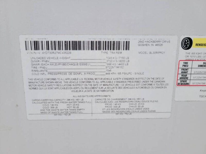 2021 Keystone RV Premier