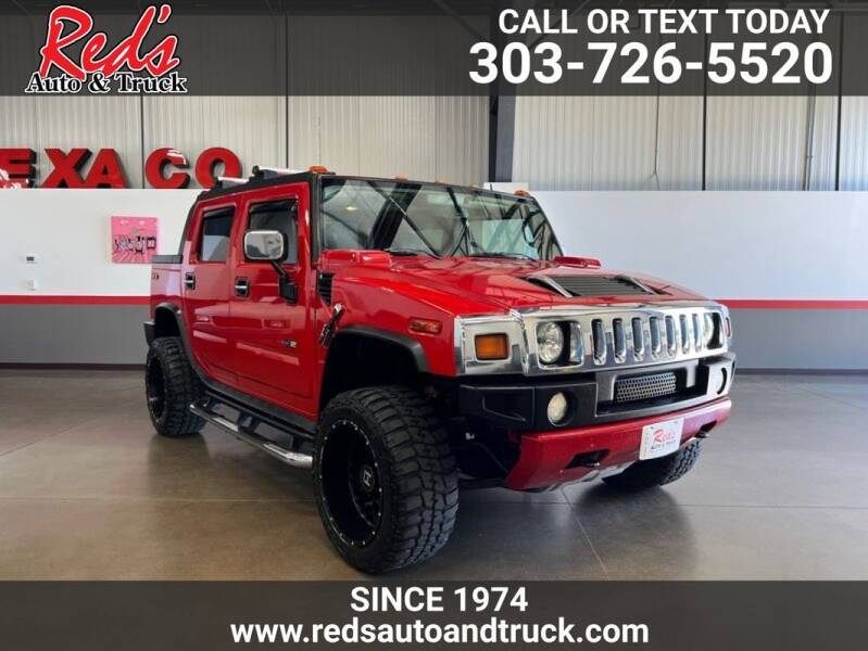 2005 HUMMER H2 SUT for sale at Red's Auto and Truck in Longmont CO