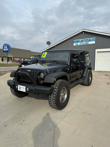 2013 Jeep Wrangler Unlimited for sale at Iowa Auto Sales in Storm Lake IA