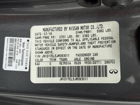 2018 Infiniti Q60 3.0T Luxe