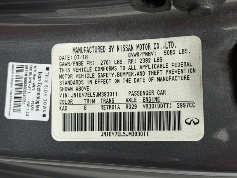 2018 Infiniti Q60 3.0T Luxe