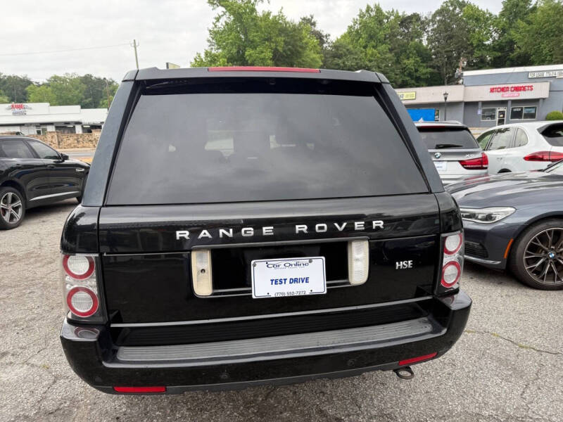 2012 Land Rover Range Rover HSE