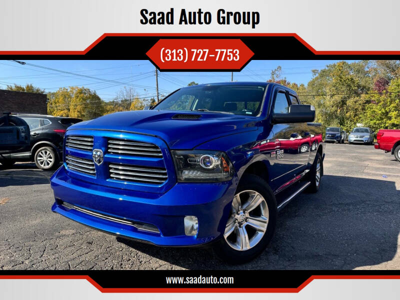 2016 RAM 1500 for sale at Saad Auto Group in Dearborn Heights MI