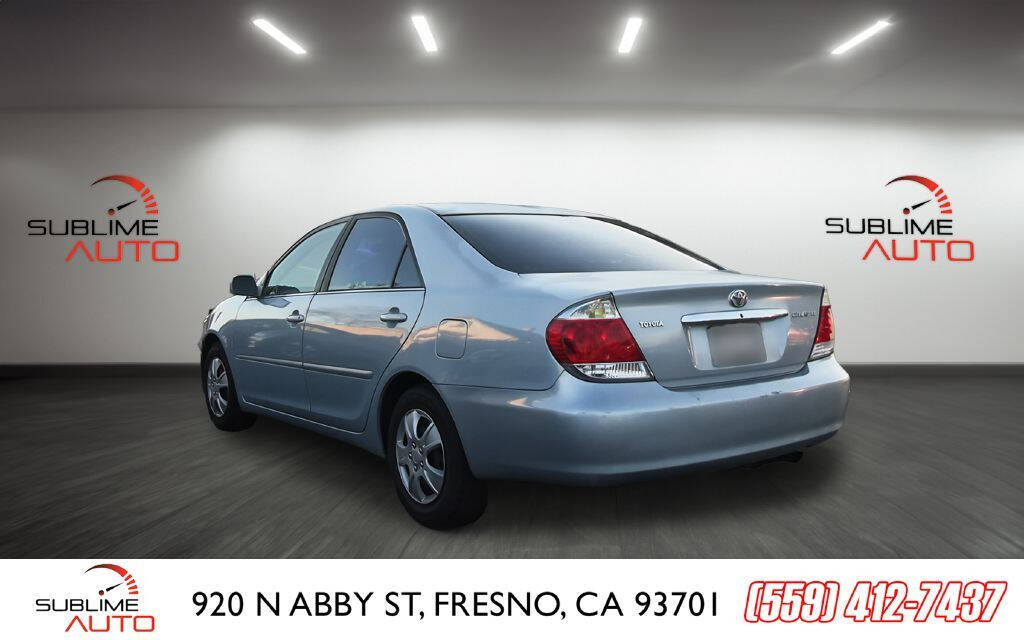 2005 Toyota Camry for sale at SUBLIME AUTO in Fresno, CA