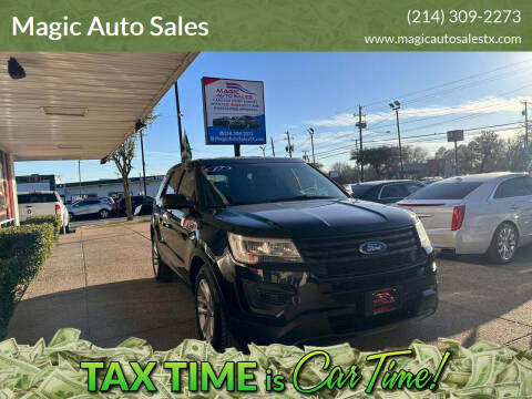 2017 Ford Explorer for sale at Magic Auto Sales in Dallas TX