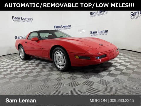 1996 Chevrolet Corvette for sale at Sam Leman CDJRF Morton in Morton IL