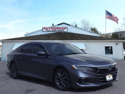 2021 Honda Accord for sale at AUTOGROUP INC in Manassas VA