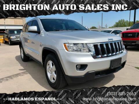 2011 Jeep Grand Cherokee for sale at BRIGHTON AUTO SALES INC in Brighton CO
