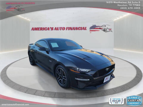 2020 Ford Mustang for sale at America's Auto Financial in Houston TX