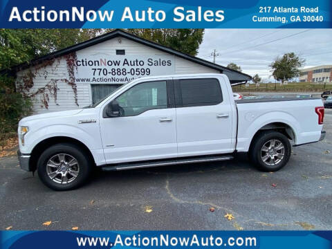 2016 Ford F-150 for sale at ACTION NOW AUTO SALES in Cumming GA