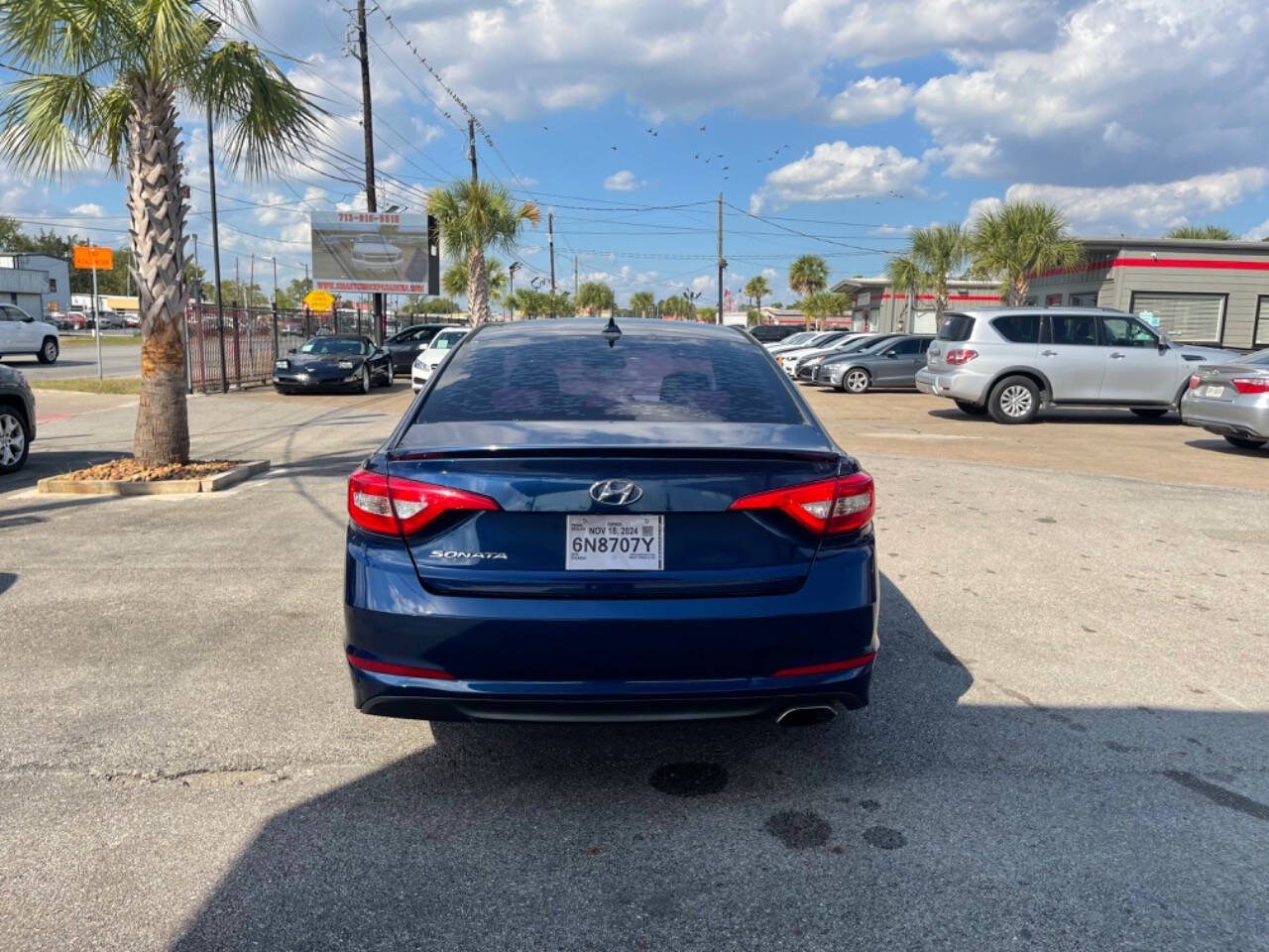 2016 Hyundai SONATA for sale at SMART CHOICE AUTO in Pasadena, TX