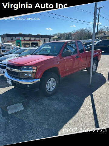 2005 Chevrolet Colorado for sale at Virginia Auto Inc in Roanoke VA