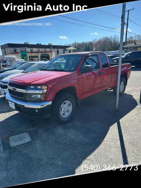 2005 Chevrolet Colorado for sale at Virginia Auto Inc in Roanoke VA