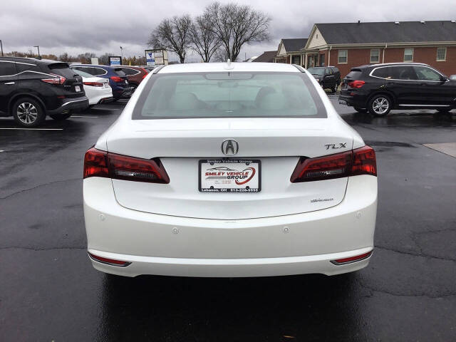 2015 Acura TLX for sale at Smiley Vehicle Group in Lebanon, OH