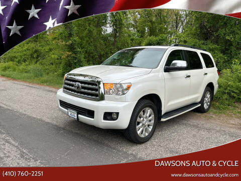2015 Toyota Sequoia for sale at Dawsons Auto & Cycle in Glen Burnie MD