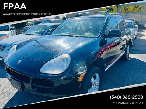 2005 Porsche Cayenne for sale at FPAA in Fredericksburg VA