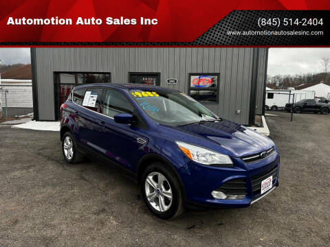 2013 Ford Escape for sale at Automotion Auto Sales Inc in Kingston NY