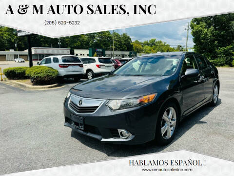 2012 Acura TSX for sale at A & M Auto Sales, Inc in Alabaster AL