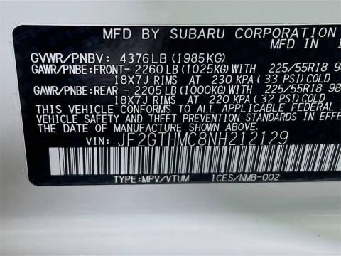 2022 Subaru Crosstrek Limited