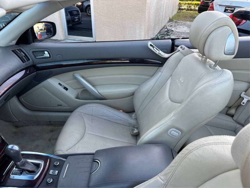 2012 Infiniti G37 Convertible