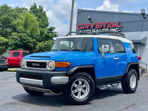 2007 Toyota FJ Cruiser for sale at Crystal Auto Sales Inc in Nashville TN