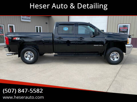 2008 Chevrolet Silverado 2500HD for sale at Heser Auto & Detailing in Jackson MN