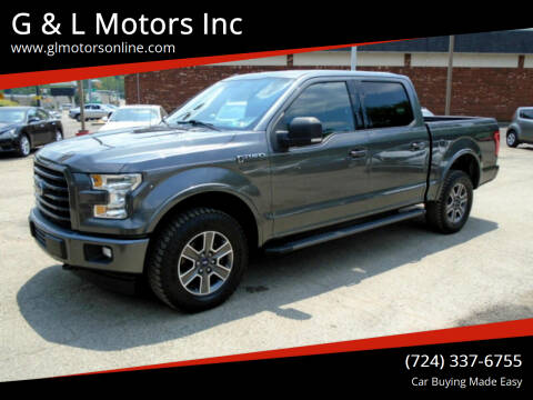 2017 Ford F-150 for sale at G & L Motors Inc in New Kensington PA
