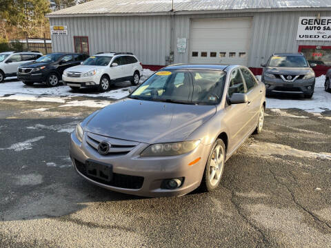 2007 Mazda MAZDA6 for sale at General Auto Sales Inc in Claremont NH