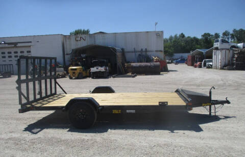 2023 Big Tex Trailer 83 IN X 14 FT UTILITY TRAILER for sale at G T AUTO PLAZA Inc in Pearl City IL