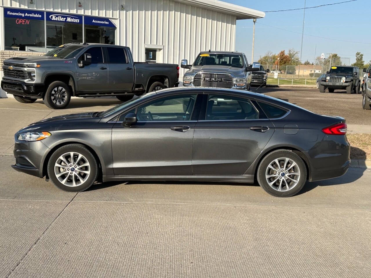 2017 Ford Fusion for sale at Keller Motors in Palco, KS