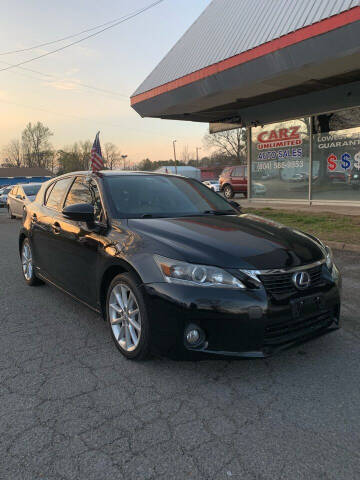 2011 Lexus CT 200h for sale at Carz Unlimited in Richmond VA