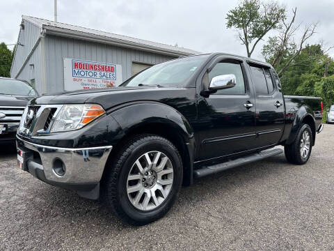 2013 Nissan Frontier for sale at HOLLINGSHEAD MOTOR SALES in Cambridge OH