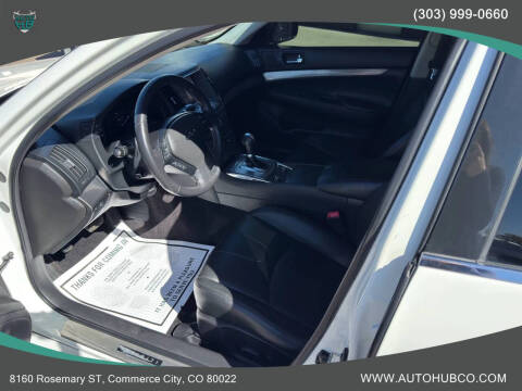 2013 Infiniti G37 Sedan x