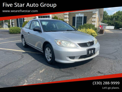 2004 Honda Civic for sale at Five Star Auto Group in North Canton OH