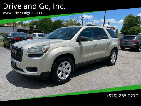 2014 GMC Acadia for sale at Drive and Go, Inc. in Hickory NC
