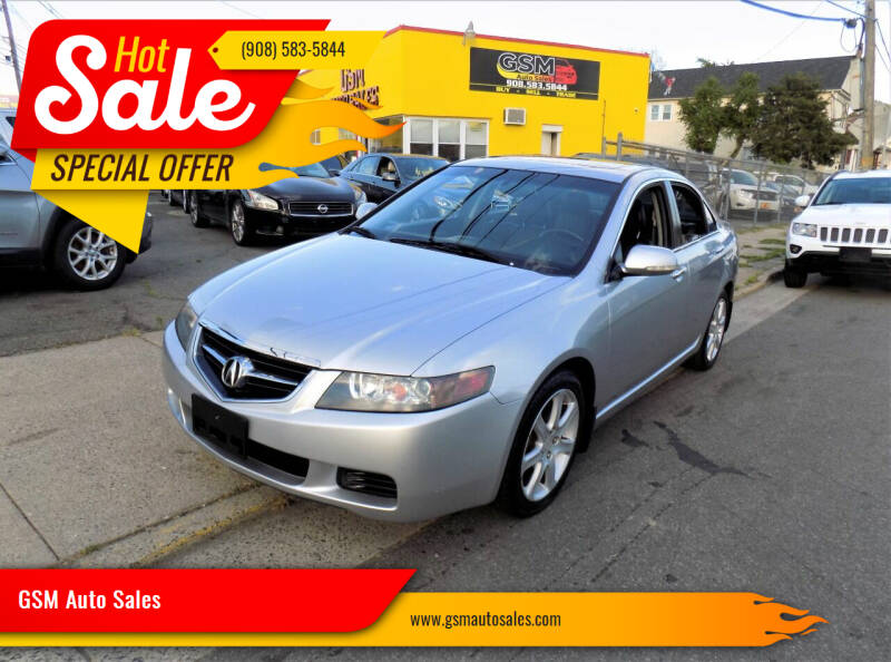 2004 Acura TSX for sale at GSM Auto Sales in Linden NJ