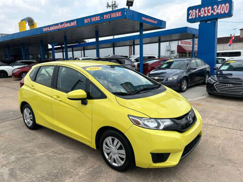 2016 Honda Fit for sale at Auto Selection of Houston in Houston TX