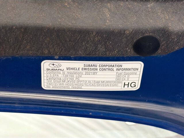2021 Subaru WRX